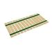 The Furniture King Wood Bed Slats King Size Closely Spaced For Specialty Bed Types Custom Width with Green Strapping Bed Frame Support Plank Boards 70.25 Wide