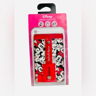Disney Cell Phones & Accessories | Disney Minnie Mouse Universal Phone Holder And Wallet | Color: Red | Size: Os