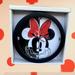 Disney Wall Decor | Disney Minnie Mouse Cute Classic Wall Clock | Color: Black/White | Size: Os