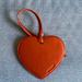 Coach Accessories | Coach Genuine Heart Purse Ornament/Hang Tag. New Without Tags | Color: Red | Size: Os