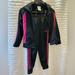 Adidas Matching Sets | Adidas Tracksuit Size 6 Girls - Pink And Black | Color: Black/Pink | Size: 6g