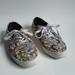 Disney Shoes | Disney Princess Lace Up Canvas Sneakers Size 6 Ariel Belle Jasmine Snow White | Color: Red/White | Size: 6