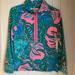 Lilly Pulitzer Sweaters | Lilly Pulitzer Skipper Pullover Size S | Color: Green/Pink | Size: Xs