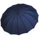 Langregenschirm DERBY "Golf uni, navy" blau (navy) Regenschirme