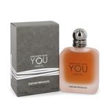 Stronger with You Freeze by Giorgio Armani for Men 3.4 oz Eau De Toilette for Men