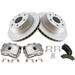 2003-2006 GMC Yukon XL 1500 Rear Brake Pad Rotor and Caliper Set - TRQ