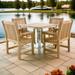 Vogue Teak Patio Veranda Dining Chair Set