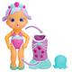 Bloopies Magic Tail Mermaids Daisy Mermaid Puppe mit abnehmbarem glänzendem Schwanz und ihrer Meeresfreundin, spritzt Wasser und bläst Blasen - Badespielzeug und Spiel für Jungen und Mädchen