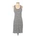 J.Crew Casual Dress - Sheath Scoop Neck Sleeveless: Blue Print Dresses - Women's Size X-Small