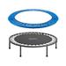 Machrus Upper Bounce Replacement Spring Pad Safety Cover - For Round Mini Rebounder Trampolines, Steel in White/Blue | 71 H x 36 W in | Wayfair