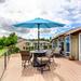 Arlmont & Co. Miqdad 9' Patio Umbrella Table Market Umbrella w/ Push Button Tilt For Garden, Deck, Backyard & Pool, 8 Ribs, Polyester | Wayfair