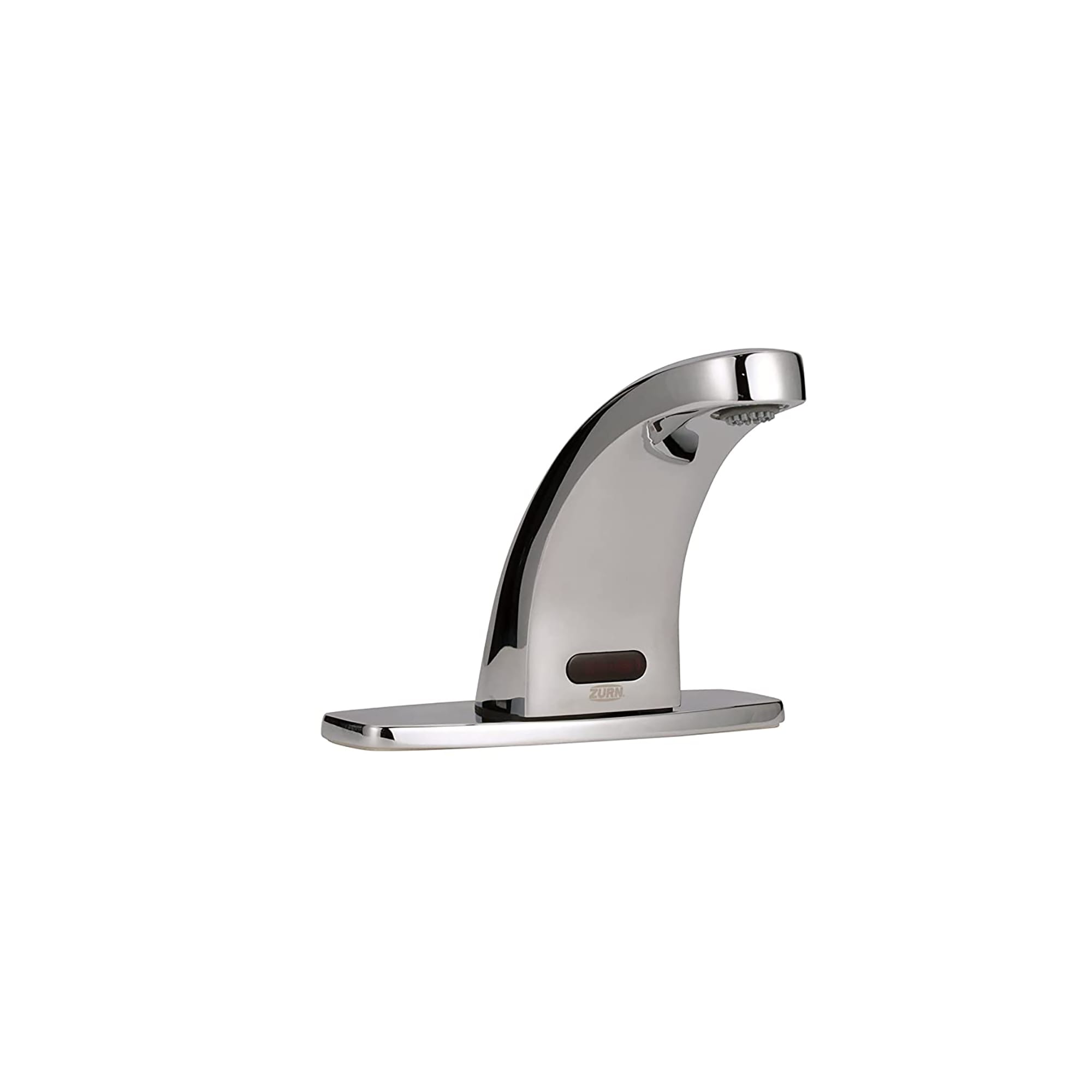 Zurn Industries Z6936-MV Deck Mount Battery Sensor Faucet w/ 0.5 gpm Aerator & Temperature Mixing Valve - Chrome