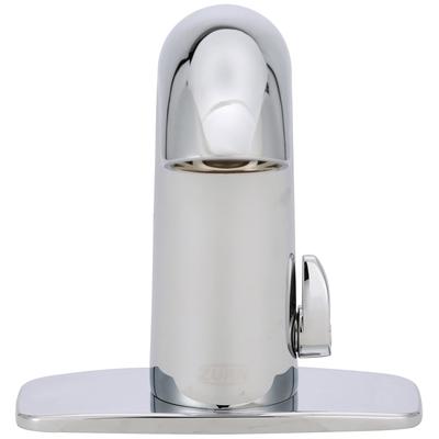 Zurn Industries Z6950-XL-IM-S-F-W2 Deck Mount Battery Sensor Faucet w/ 0.5 gpm Spray Outlet & Integral Mixing Valve - Chrome