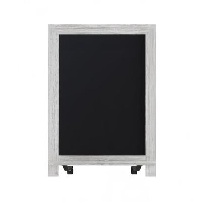 Flash Furniture 10-HFKHD-GDIS-CRE8-522315-GG Chalkboard Sign w/ Legs - 10 Pack, 12"W x 17"H, Pine Wood Frame, White