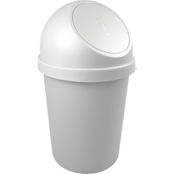 helit Push-Abfallbehälter45L - lichtgrau Image