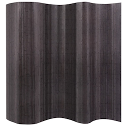 vidaXL Raumteiler Bambus Grau 250x165 cm Image