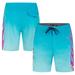 Men's Hurley Aqua NASCAR Phantom-Eco Flames 18'' Boardshort