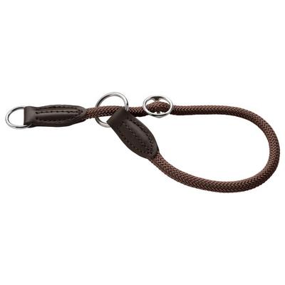Hunter - T-Collar Freestyle - Hundehalsband Gr Halsumfang max. 50 cm - Ø 10 mm braun