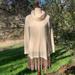 Anthropologie Sweaters | Crochet Sweater Dress / Ryu By Anthropologie | Color: Brown/Cream | Size: M