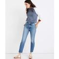 Madewell Jeans | Madewell The Perfect Vintage Jean In Enmore Wash: Raw-Hem Edition | Color: Red | Size: 27