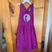 Disney Dresses | Little Girl Elsa Frozen Summer Dress. | Color: Purple/Silver | Size: 8g