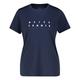 Asics Damen Tennisshirt COURT TENNIS GRAPHIC TEE, dunkelblau, Gr. M