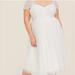 Torrid Dresses | New With Tags! Torrid Dotted Swiss Vintage Look Sweetheart Wedding Dress Size 16 | Color: White | Size: 16