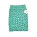 Lularoe Skirts | Lularoe Cassie Skirt. Green/Blue Geometric Pattern. Medium | Color: Blue/Green | Size: M