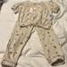 Jessica Simpson Matching Sets | Jessica Simpson Size 4 Sweatsuit. Short Sleeve Top. Pockets On Bottom. Nwt | Color: Cream | Size: 4g