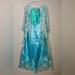 Disney Dresses | Disguise Disney Frozen Elsa Deluxe | Color: Blue/White | Size: M(7-8)