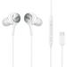 for Google Pixel 6 Pro USB C AKG Headphones Type C Earphones in-Ear Wired Headphones with Mic and Volume Control HiFi Stereo Noise - White