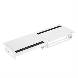 BACHMANN CONI DUO Einbaurahmen 6-fach, 2x 3-fach Rahmen weiss Image