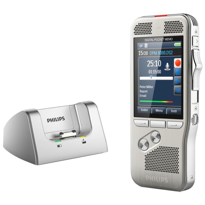 PHILIPS Diktiergerät Digital Pocket Memo DPM8100 Image