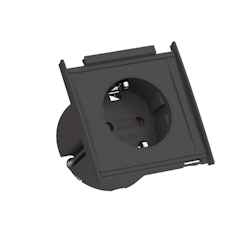 BACHMANN KAPSA XX-Small 1x Schutzkontakt , Montagestecker Image