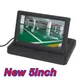 Écran Numérique Pliable de Voiture Lecteur DVD Moniteur DC 12/24V Entrée Vidéo 2 Canaux 5.0