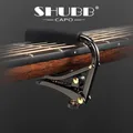 SHUBB Capos. SHUBB capo édition limitée: C1-KZ goldcapos noirs. Convient pour salariés acoustique et