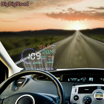 HUD Head Up Display Pare-brise de voiture Projecteur OBD2 GPS pour BMW I3 Fast 1 Fast 3