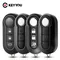 KEYYOU – clé télécommande à 3 boutons pour voiture, pour Fiat 500 Panda Punto Bravo Ducato Peugeot