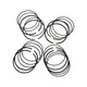 1000CC 75mm Moto Piston Ring Kit Pour Suzuki GSXR1000 GSX-R1000 GSPoly 1000 GSX-R 1000 Piston