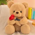 Ours en peluche Kawaii pour la Saint-Valentin ours en peluche rose beurre cadeau de la