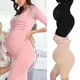 Vêtement de maternité taille haute sans couture pour femmes sous-vêtement de grossesse culotte de