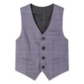 Gilet de scène pour garçon taille 100-170T blazer de qualité blanc bleu rouge rose noir or