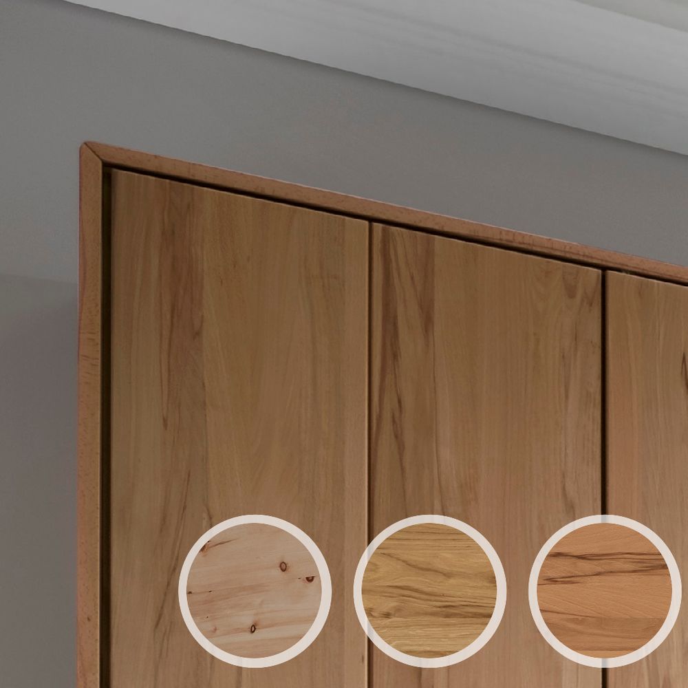 Forestales »Colorado« Passepartout-Rahmen Raster 50 / 3-türig / Wildeiche Image