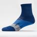 Feetures Elite Light Cushion Quarter Socks Socks Buckle Up Blue