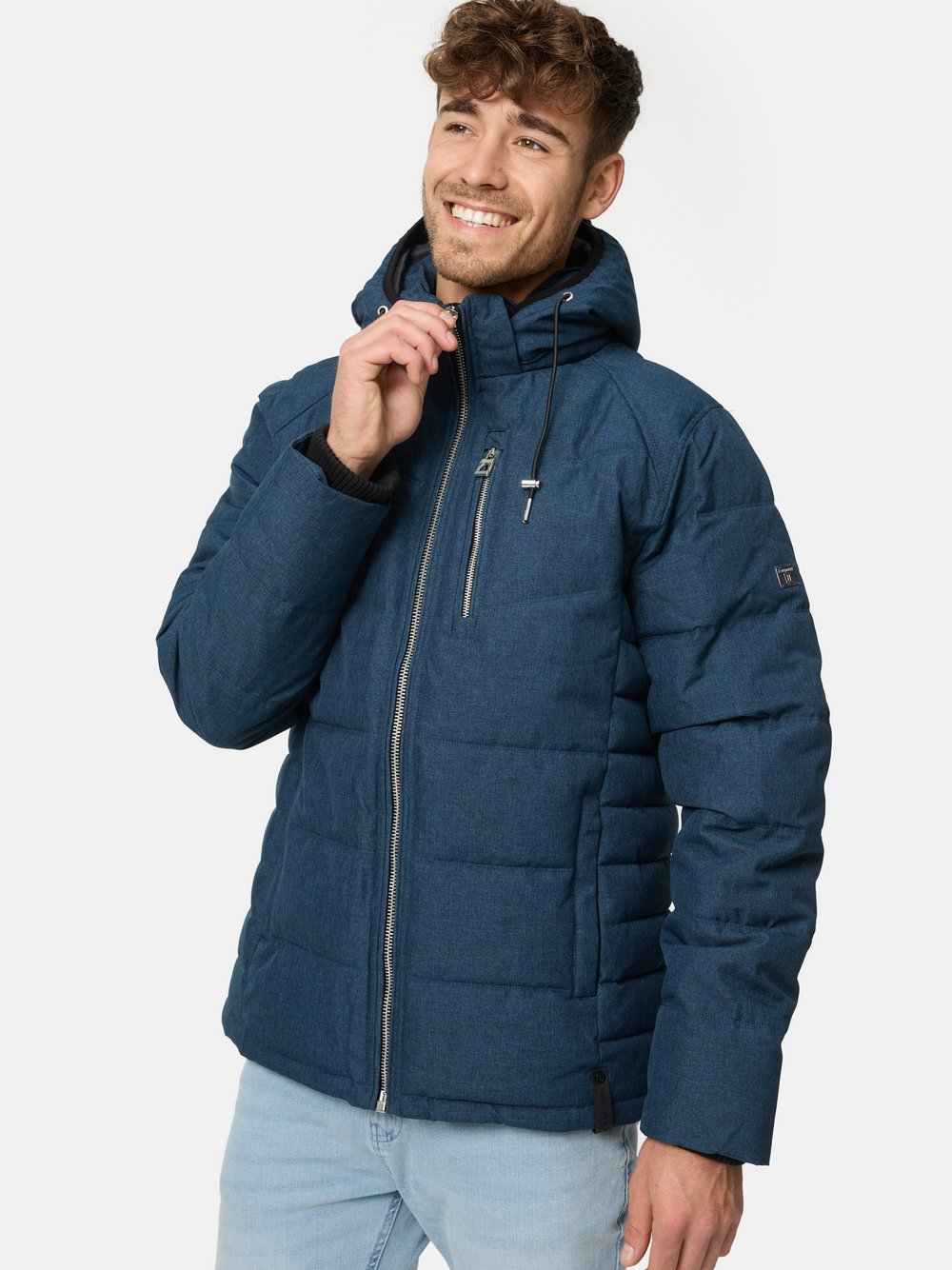 Indicode Jacke Herren marine, L