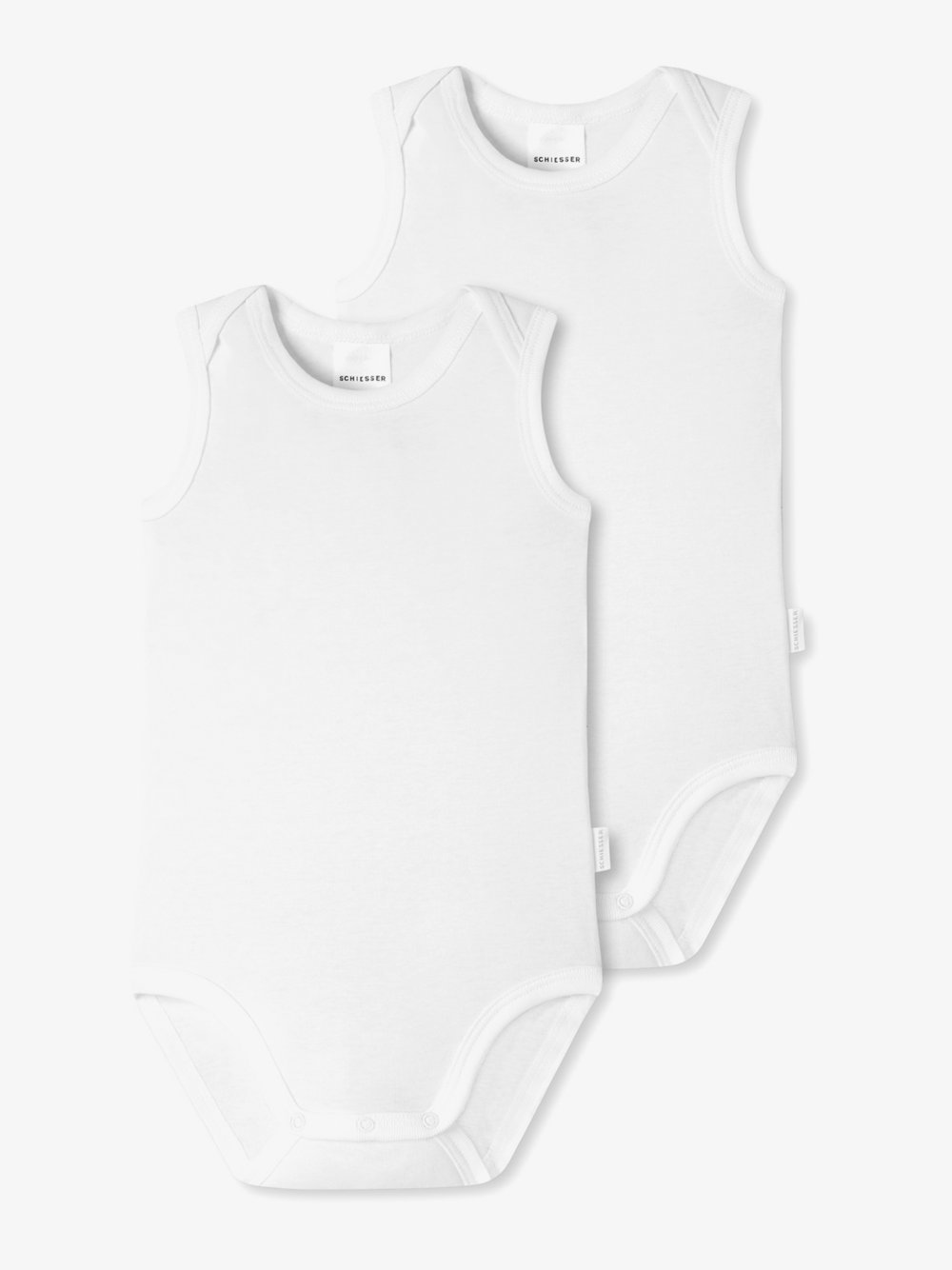 Schiesser Baby Bodies Mädchen weiß, 68 Image
