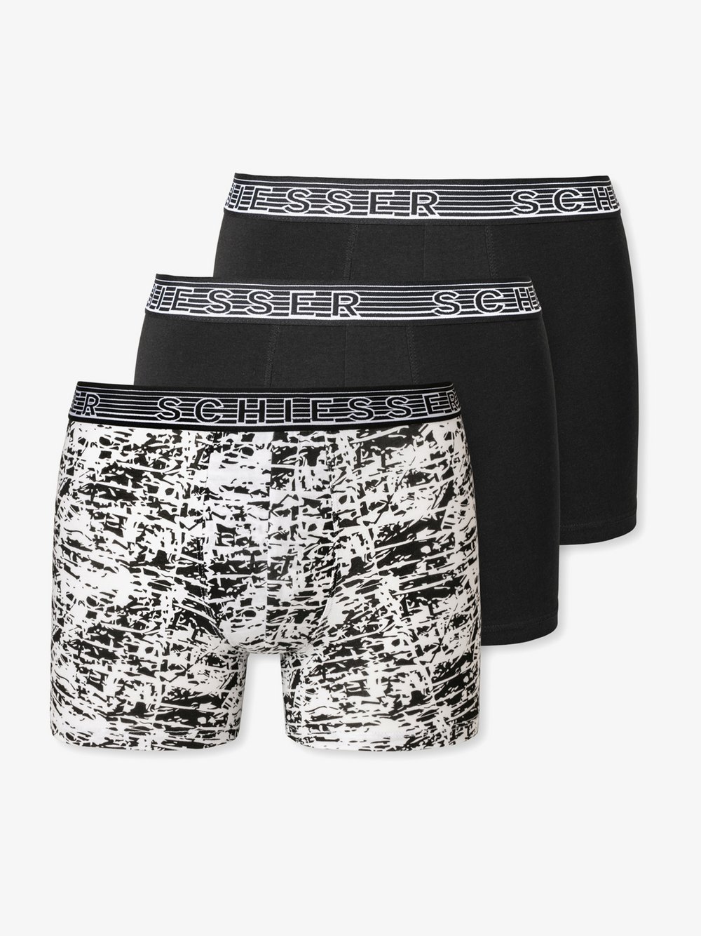 Schiesser Retroshorts Jungen schwarz, 152 Image