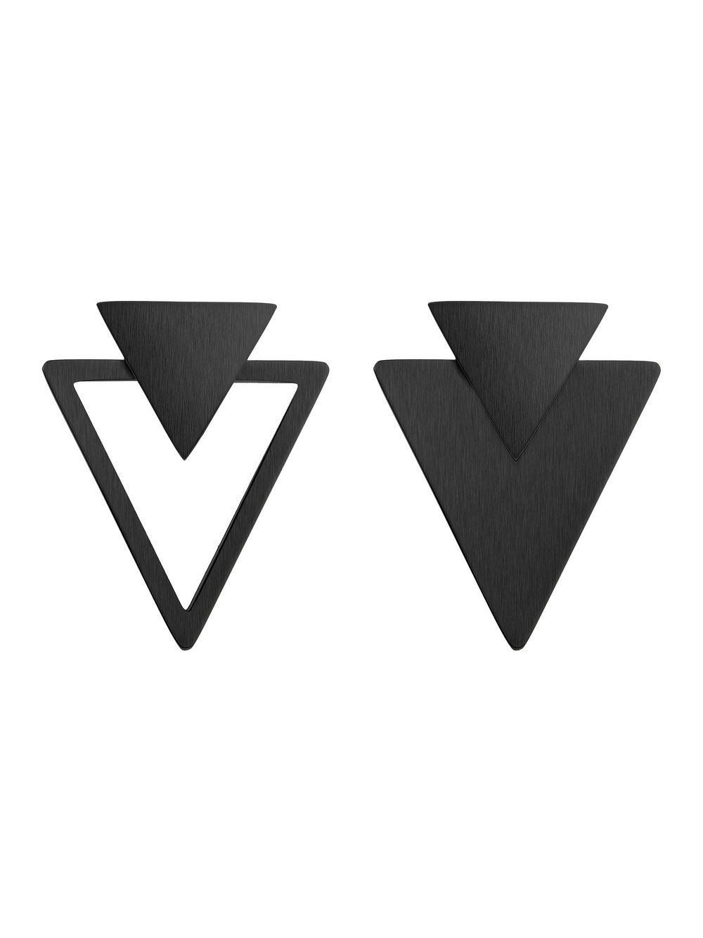 Liebeskind Berlin Ohrringe The Geometric Damen schwarz, ONE SIZE Image