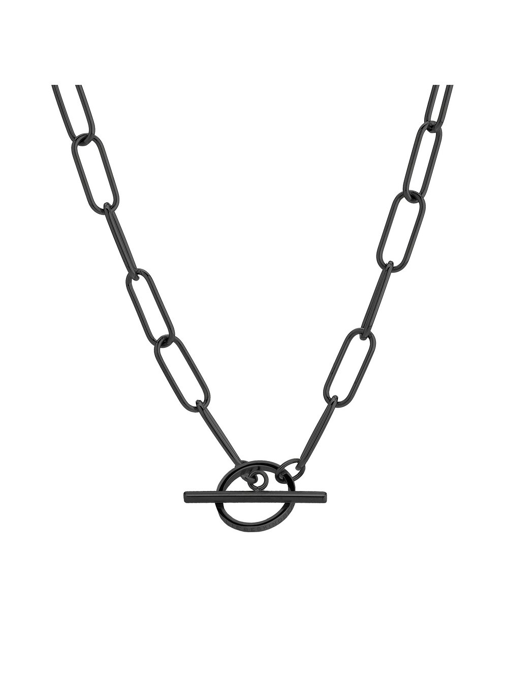 Liebeskind Berlin Kette T-Bar Statement Damen schwarz, ONE SIZE Image