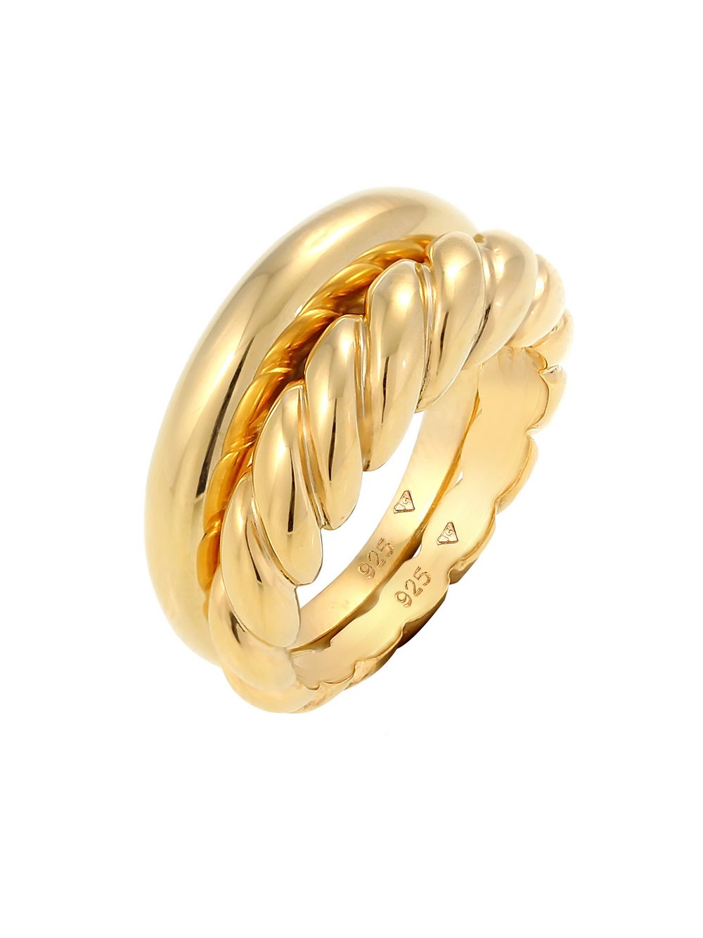 Elli PREMIUM Ring Damen gold, 58 Image